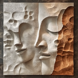 IKIZLER 3D RÖLYEF TABLO