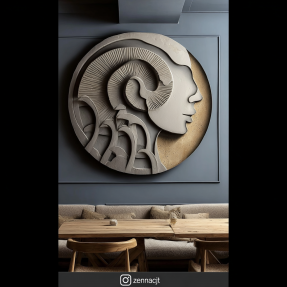 İÇ İÇE 3D RÖLYEF TABLO