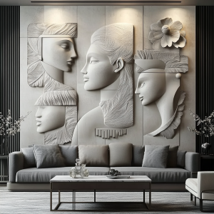 AMAZON 3D RÖLYEF TABLO