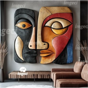 SURI MASK 3D RÖLYEF TABLO