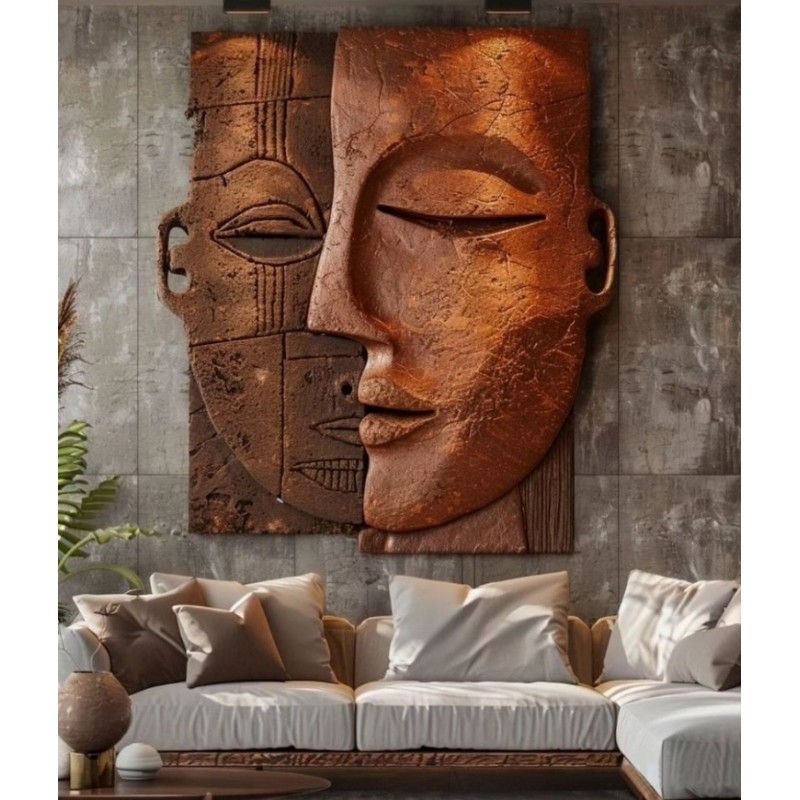 SURI MASK 3D RÖLYEF TABLO