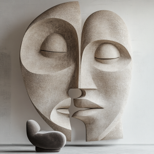 IKIZ 3D RÖLYEF TABLO