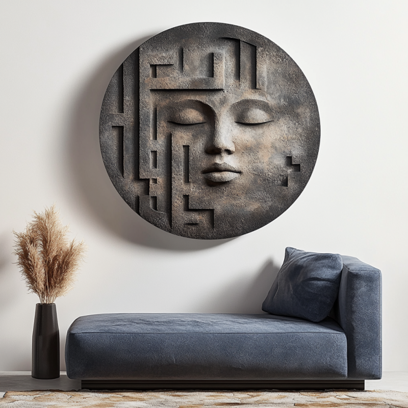 LABIRENT 3D RÖLYEF TABLO