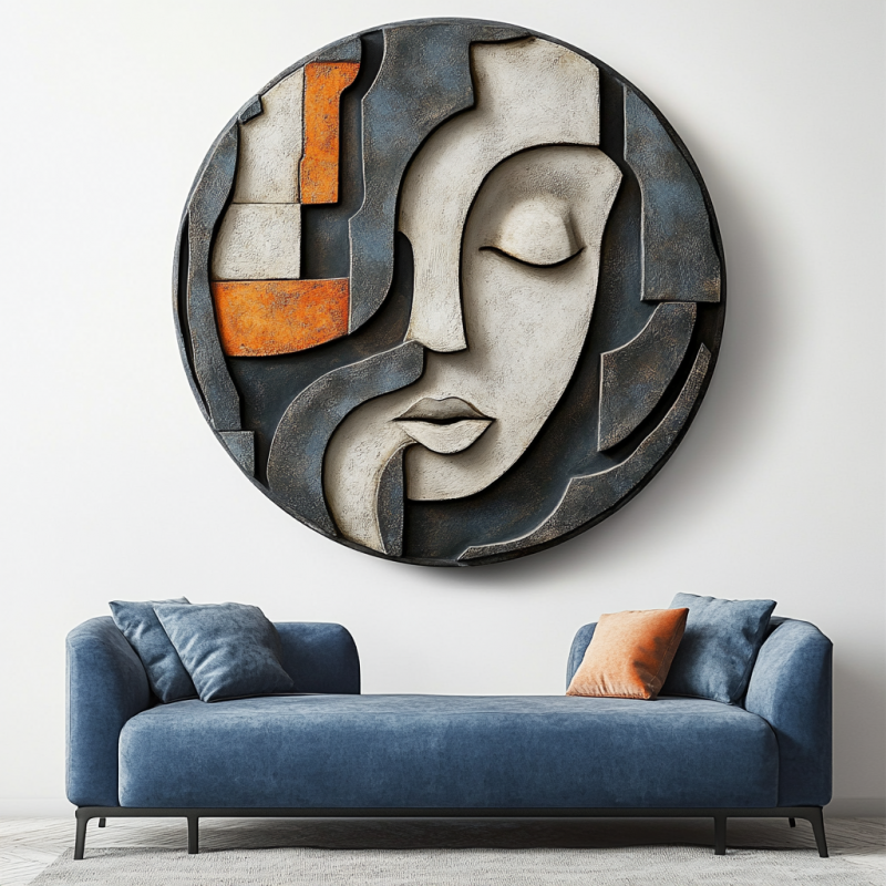 ORANGE 3D RÖLYEF TABLO